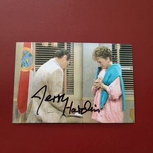Jerry Hardin The Golden Girls Hand Signed 4x6 Autograph